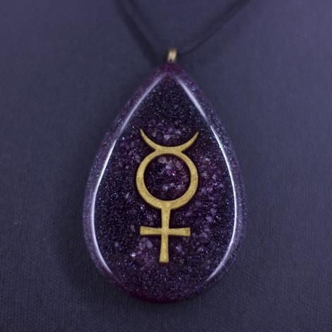 ogrlica astrologija talisman merkur