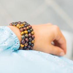 energijski nakit, večbarvno tigrovo oko