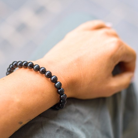 OBSIDIAN bracelet, energy jewelry