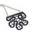 lace pattern, handmade pendant