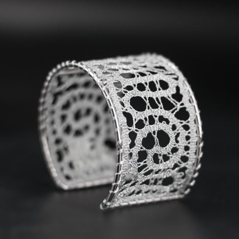 lace pattern, handmade bracelet