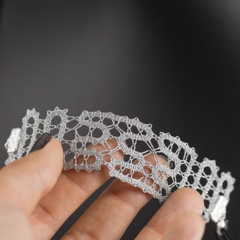 lace pattern, handmade bracelet