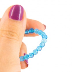 MODRI AHAT, obilje in sreča, srčna čakra