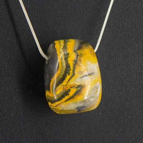 BUMBLEBEE JASPER necklace