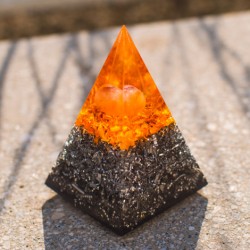 citrin kristal za denar in posel orgonit zaščita pred sevanjem, zaščita 5G