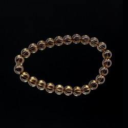 SMOKY QUARTZ bracelet 8 cm