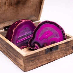 pink agate
