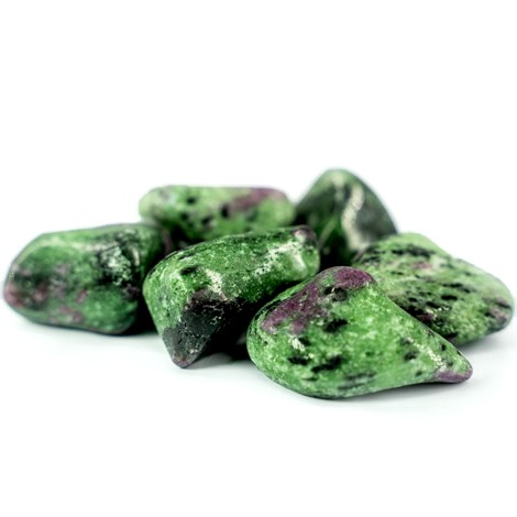 ruby zoisite, ruby zoisite crystal, pocket crystal, support crystal, comfort crystal