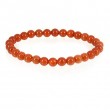 carnelian energy bracelet, crystal shop, hand made, 6 mm bracelet