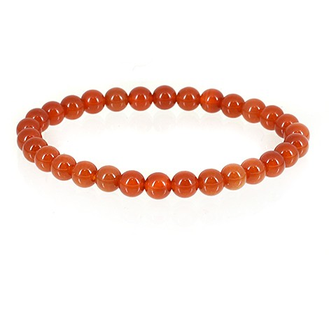carnelian energy bracelet, crystal shop, hand made, 6 mm bracelet
