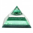 malahite orgonite pyramid, crystal shop, positive impacts on room