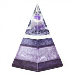 amethyst crystal, orgonite pyramid, positive impacts, decorative crystals, crystal for protection