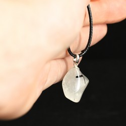 energijski nakit, obesek turmalin kvarc, energijska verižica