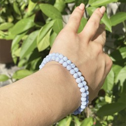 klacedon energijska zapestnica, moč kristala kalcedon