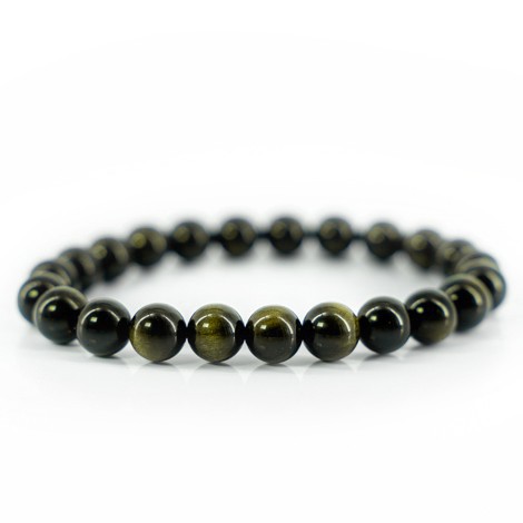 golden obsidian bracelet