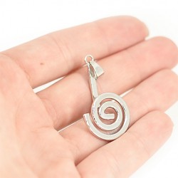 srebrno držalo za ogrlice, nakit