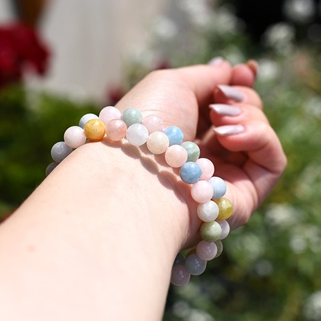 beril crystal, crystal bracelet, energy bracelet