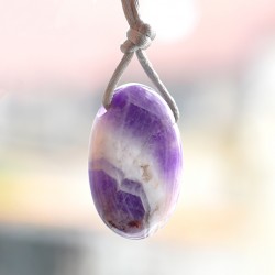 amethyst pendant, crystal for relaxation, crystal shop