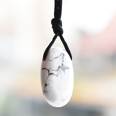 magnesite crystal, crystal shop, energy necklace