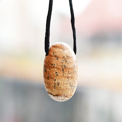 pokrajinski jaspis kristalni obesek, trgovina s kristali