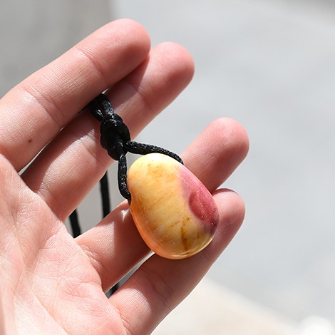 mookaite crystal pendant, energy necklace, crystal shop