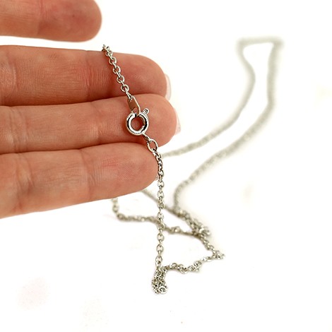 metal chain, chain 55 cm, chain for pendants