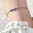lapis lazuli ankle bracelet, crystal shop
