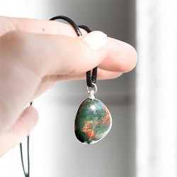 heliotrope crystal pendant, crystal shop