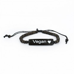 vegan bracelet, hand made