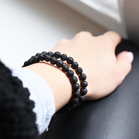 lava stones energy bracelet, hand made bracelet, crystal shop