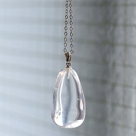 girasol quartz energy pendant, crystal shop