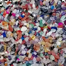 mix kristalov, kristali za orgonite, drobir kristalov