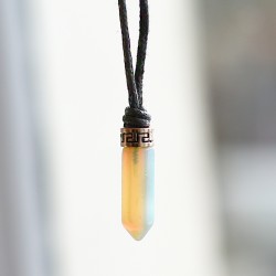 jewerly with opalite crystal, fast shipping