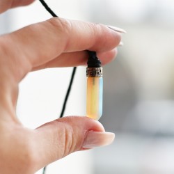 opalite necklace pendant, opalite spike pendant