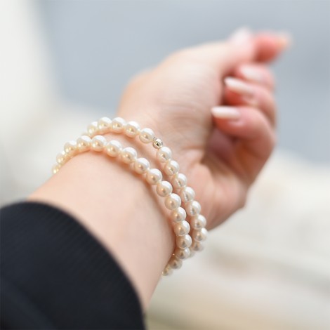 zapestnica biser, elegantna zapestnica, zapestnica za dame trgovina s kristali, biser ugodna cena