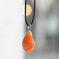 carnelian crystal, energy crystal pendant, crystal shop