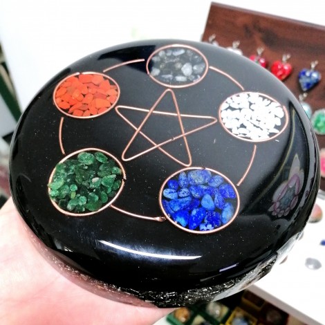 PET ELEMENTOV orgonit podstavek