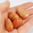 orange aventurine, aventurine, pocket crystals, crystals for optimism, crystals for joy, crystals for happiness