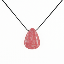 necklace with crysals, crystal pendant