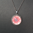 ogrlica z mandalo, nakit z motivom, mandala
