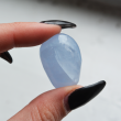 blue calcite, calcite, pocket crystal, communication crystal, energy crystal, throat chakra