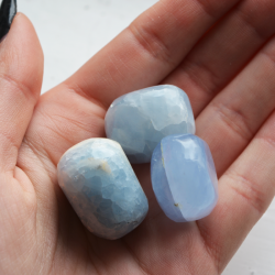blue calcite, calcite, pocket crystal, communication crystal, energy crystal, throat chakra