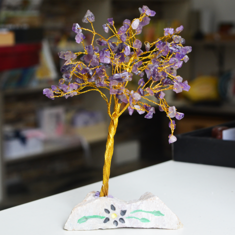 ametist drevo, trgovina s kristali, ugodna cena, dekoracija za dom