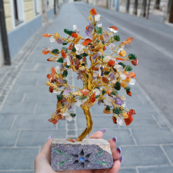 čakra drevo s kristali ugodna cena