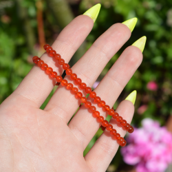 karneol zapestnica, energijski nakit