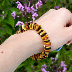 jantar čips zapestnica, trgovina s kristali