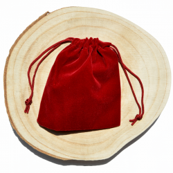 žametni mošnjiček,  shranjevanje nakita in kristalov, darilo