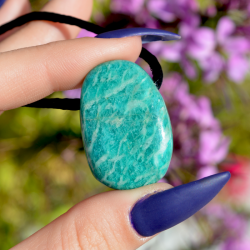 amazonit ogrlica, poldragi kamni, energijski nakit