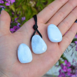 modri kalcit energijski nakit ugodna cena