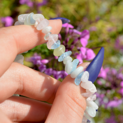 energijska zapestnica morganit akvamarin beril